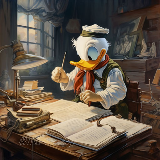 character by Carl Barks