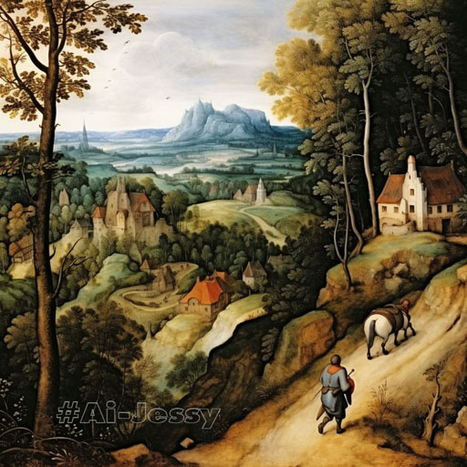 landscape by Pieter Bruegel the Elder