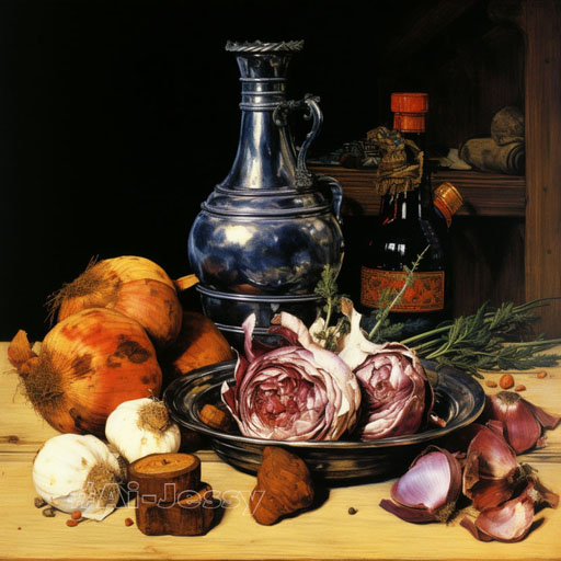 still life by Albrecht Durer